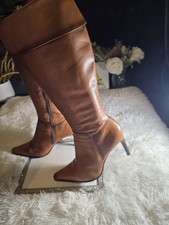 Faith Knee High Leather Boots