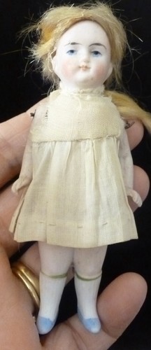 Antique german bisque doll - antique,