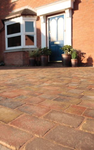 Concrete block paving - concrete,