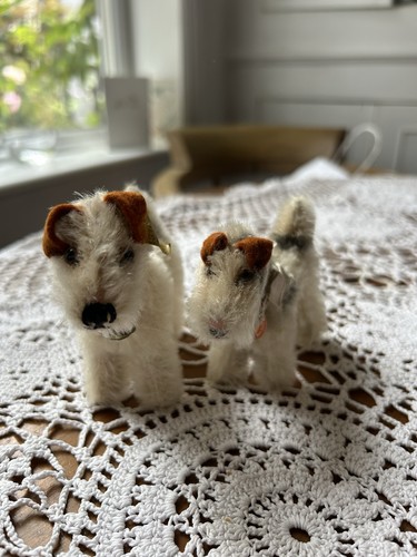 Terrier dogs 1950s steiff - dogs,