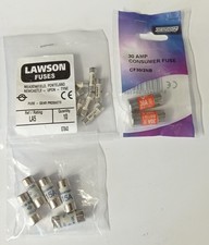 Consumer Unit Cartridge Fuses - 5a x 10 - 30a x 2 - 15a x 5