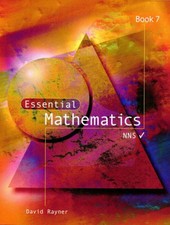 Essential Mathematics: Bk. 7 by Rayner, David Paperback Book The Cheap Fast Free