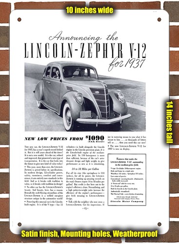 Metal sign 1937 - -,