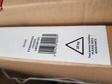 Mist by Aqualux Side Shower Panel Only - 800mm Polished Silver Clear COLLECTION!