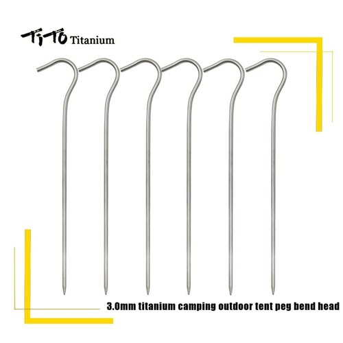 Tito 8pc 3x165mm - tito, titanium
