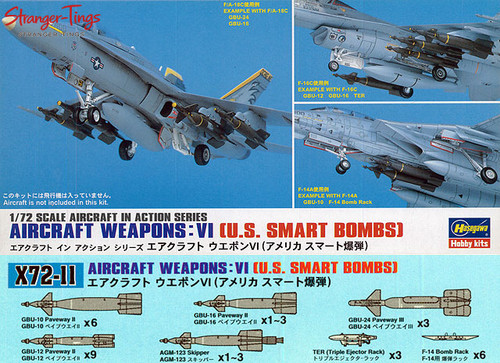 Hasegawa aircraft weapon - 1/72,