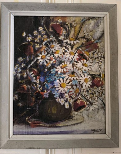 Original oil painting - painting, prat