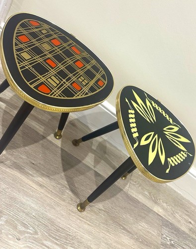Pair vintage 1950s 60s - vintage, atomic