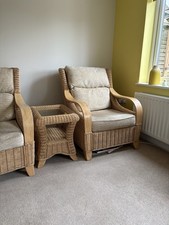 Vintage Wicker Conservatory /
