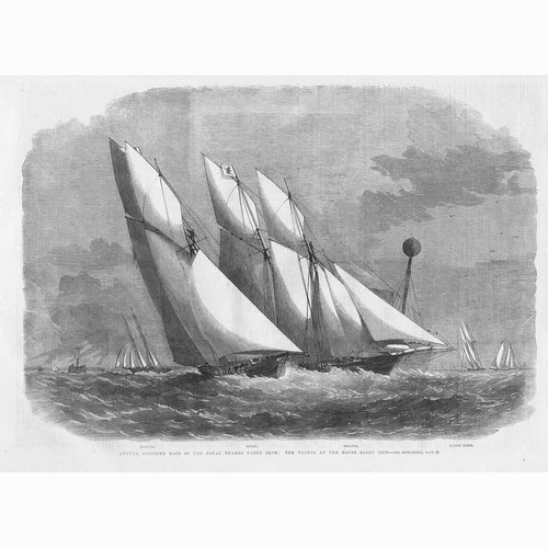 Annual schooner race - schooner, the
