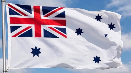 Australian navy ensign 2 - navy, 3