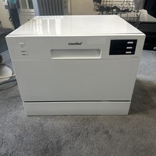 COMFEE' KWH-TD602E-S Freestanding Compact Dishwasher, LED display, 6.5 litre #a