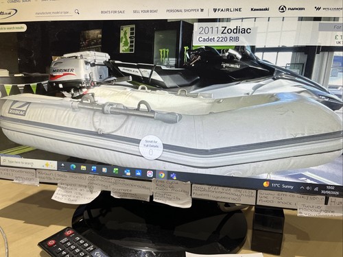 Zodiac cadet 220 rib - cadet, and