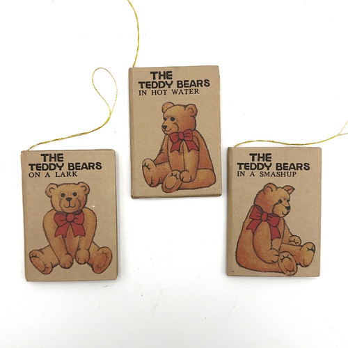 Teddy bears mini book - bears, mini-book