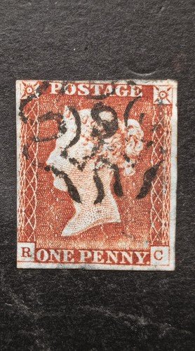 Queen victoria penny red 8 - victoria,