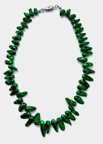 Baroque pearl necklace - pearl,