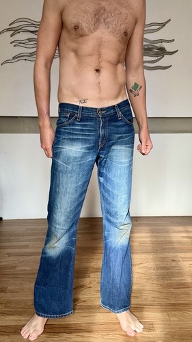 Blue denim flares jeans - flares,