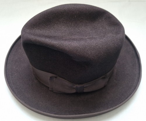 Homburg beaver felt hat - felt, 1950s
