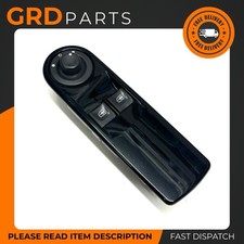 GENUINE RENAULT CLIO MK4 2013-2019 DRIVERS 2 WAY ELECTRIC WINDOW & MIRROR SWITCH