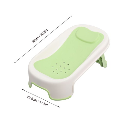 Green baby bather with - green,