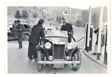 1950s Mobilgas Service Station
