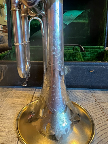 Antique conn silver - c.g.,