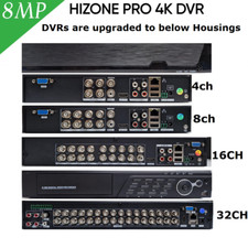 Smart CCTV DVR Recorder 4 8 16