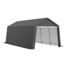 10x20FT Garden Waterproof Anti-UV Storage Tent Car Bike Shed Steel Zipper Door