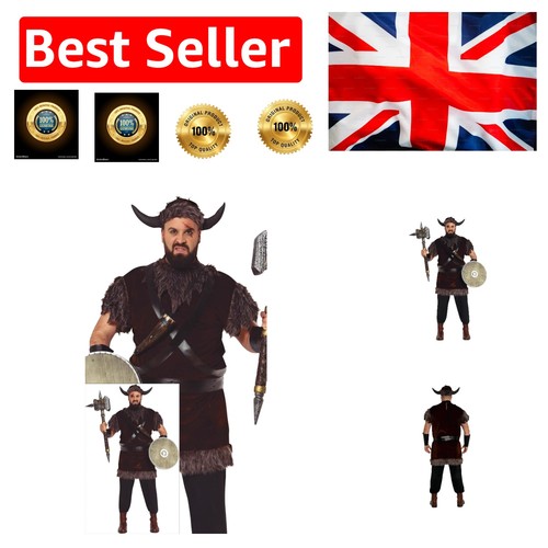 Men viking warrior costume - warrior,