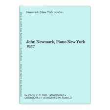 John Newmark,Piano New York 1957 London, (Bass-Bariton) Newmark (Klavier) (New Y