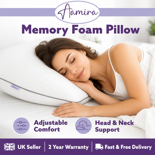 Aamira bed pillow 70x45cm - aamira,