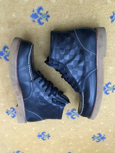 Louis vuitton damier boots - vuitton,