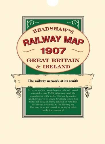 Bradshaw railway folded map - bradshaw's,