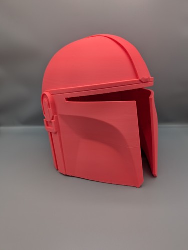 Printed mandolorian helmet - 3d,
