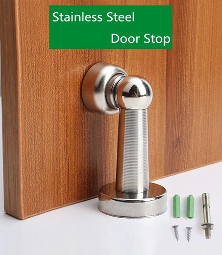 Magnetic door stop holder - door,