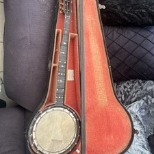 VINTAGE Reliance BANJO 5 String? 37inch long 12inch across