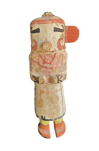 Antique hopi kachina doll - antique, 8"