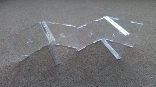 Two way cases clear - 3, cases.