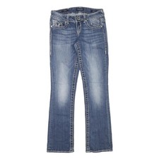 VIGOSS Womens Jeans Blue Slim