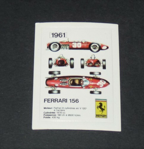 Ferrari 156 1961 f1 - n°76,