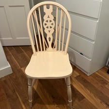 Light Pink Chair Single One Unique Design Wooden 