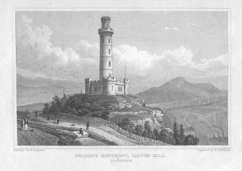 Edinburgh nelson monument - nelson's,