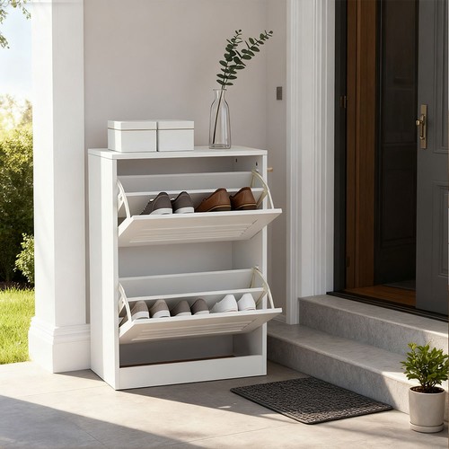 Wooden shoe cabinet - wooden,