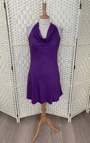 Bnwt purple satin cowl - bnwt,