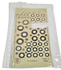 RAF Roundels A 7/8 model aircraft, produced E.D. MODELS Decals Sheet Transfers.
