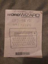 Vtech Word Wizard instruction manual