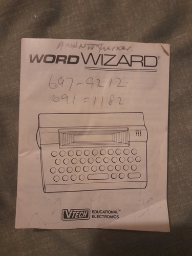 Vtech word wizard - vtech,