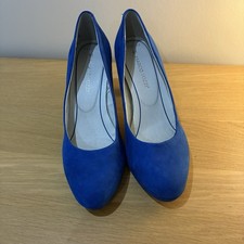 Marco Tozzi Electric Blue Faux