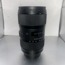 Canon Sigma 18-35mm F 1.8 DC