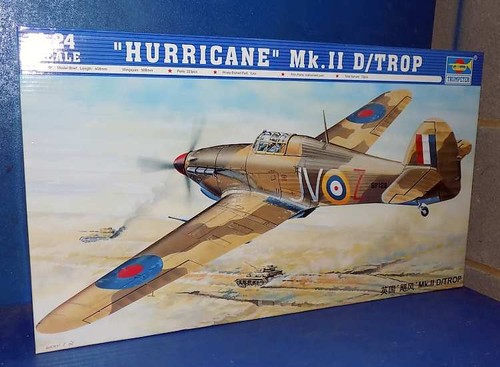 Trumpeter 02417 hawker - 1/24,